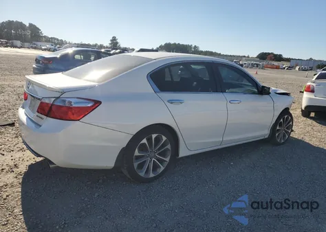 2014 Honda Accord Sport from USA, damaged, VIN 1HGCR2F58EA083438